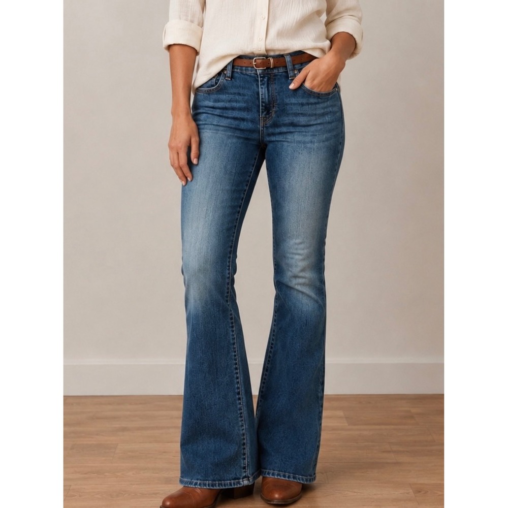 Lucky Brand Sweet Boot Jeans Women's 10/30 Regular Medium Wash Bootcut Denim